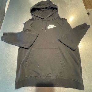 Black Nike Hooded Sweatshirt